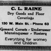 Newcomerstown Rtiz Raine Dry Goods Ad.jpg