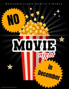 No Movie Night in December